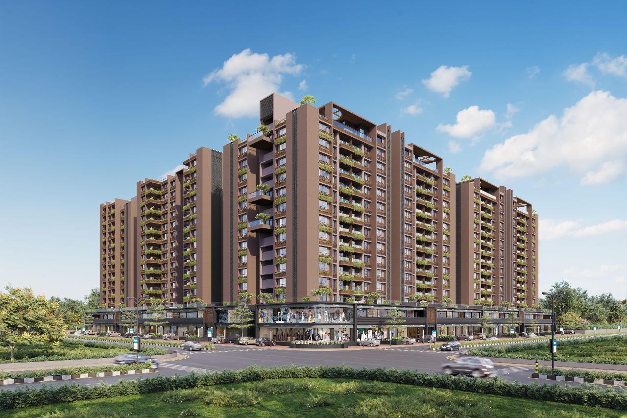 906 Sq.FT Showroom First Floor for Sell in Gota Ahmedabad