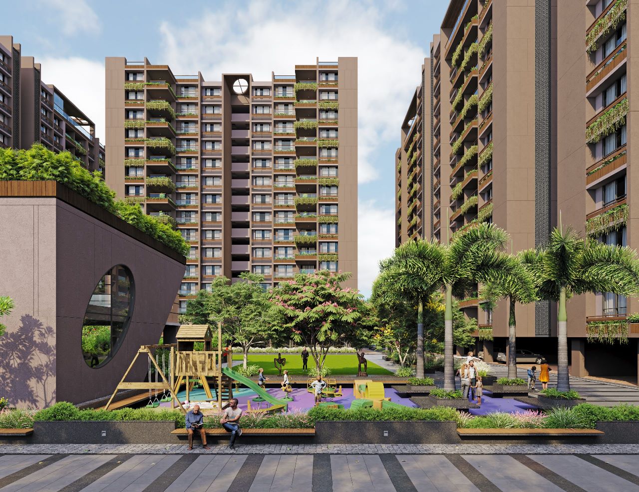 2996 Sq.FT Showroom First Floor for Sell in Gota Ahmedabad