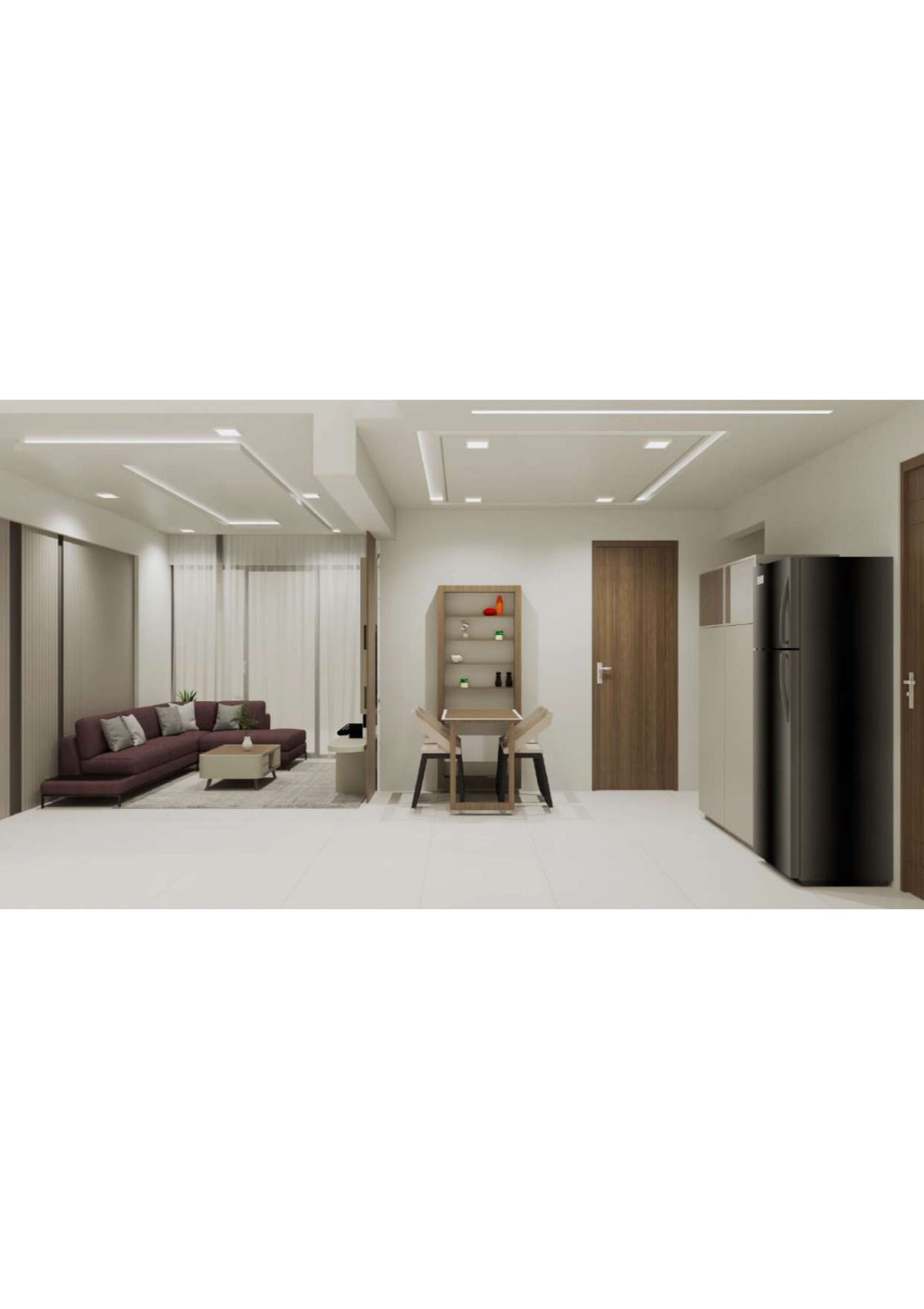 3 BHK 2500 Sq.FT Residential Flat for Rent in South Bopal Ahmedabad - Media 2