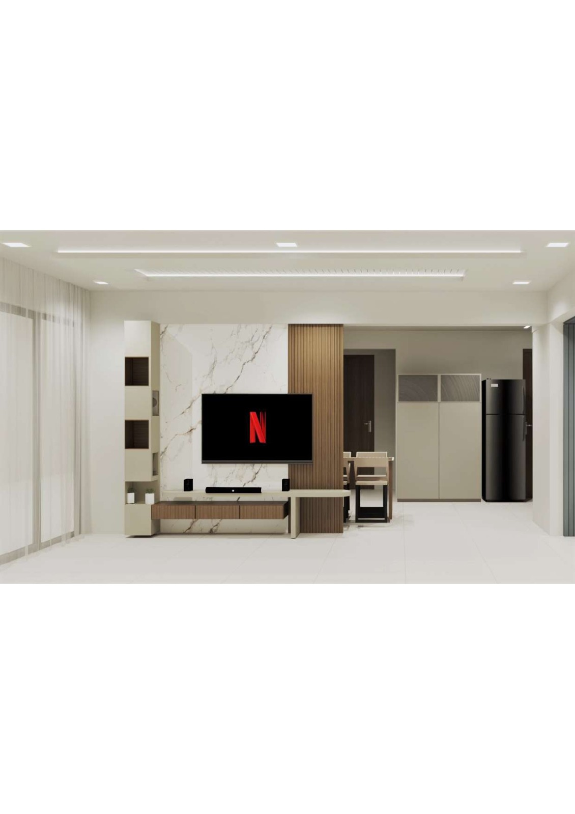 3 BHK 2500 Sq.FT Residential Flat for Rent in South Bopal Ahmedabad - Media 5