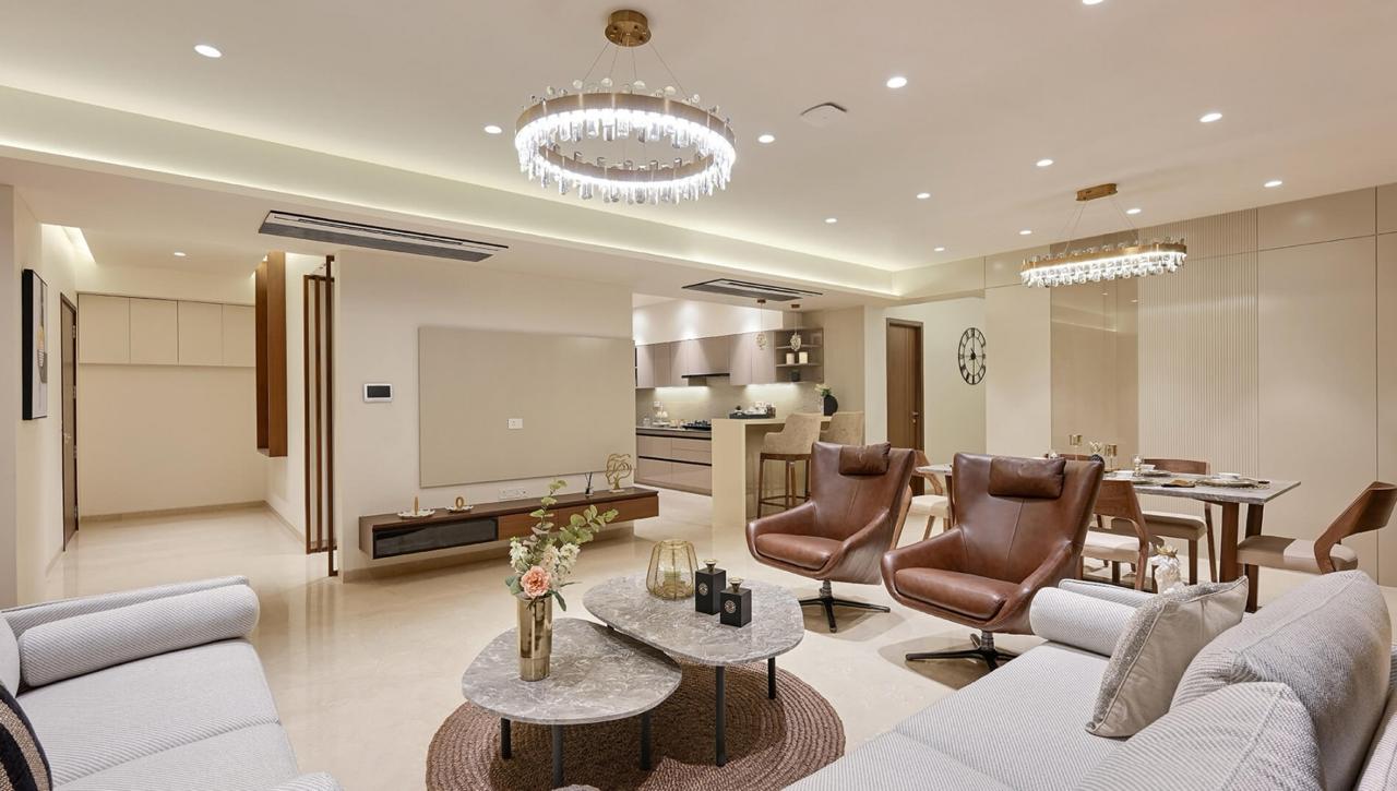 4 BHK 4350 Sq.FT Residential Flat for Rent in Ambli Ahmedabad