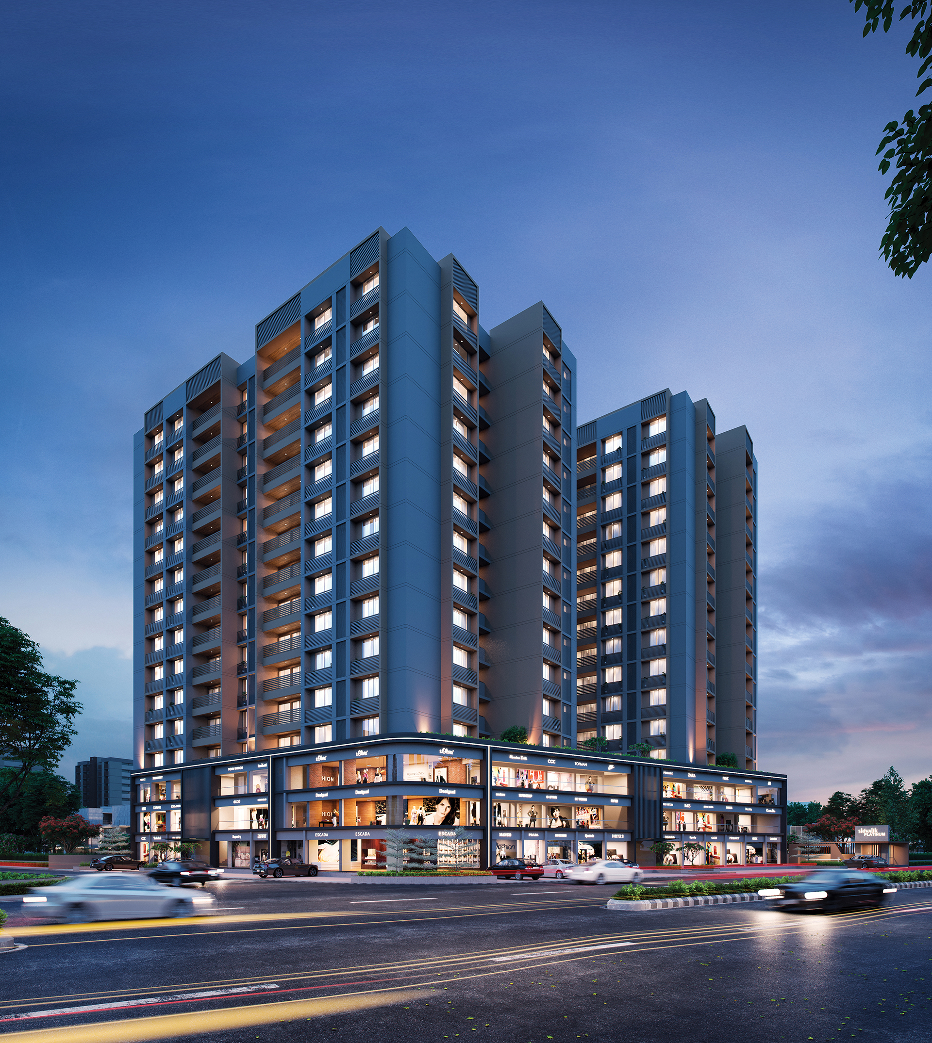 3 BHK 1820 Sq.FT Residential Flat for Rent in Bodakdev Ahmedabad - Media 3