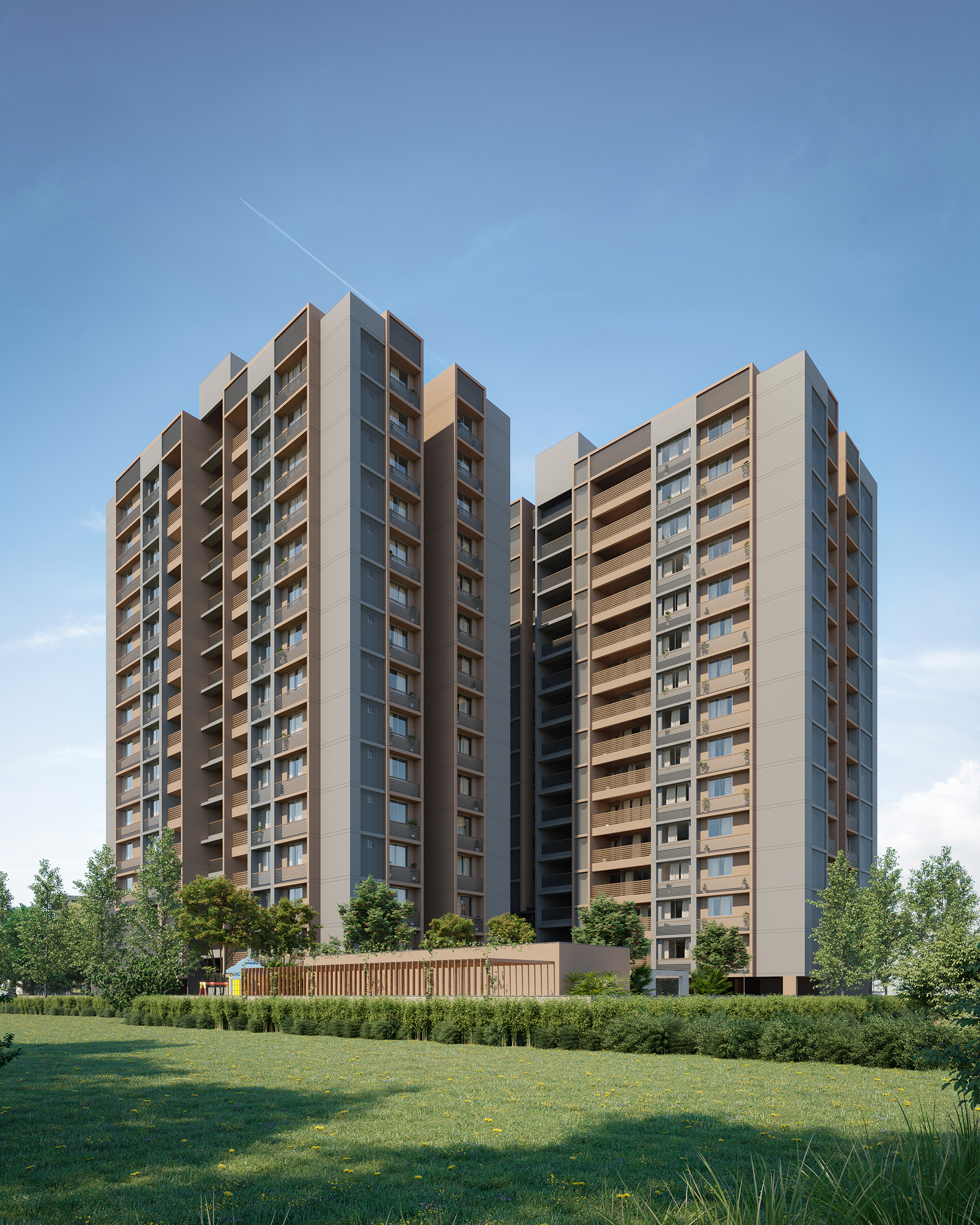 3 BHK 1820 Sq.FT Residential Flat for Rent in Bodakdev Ahmedabad - Media 2