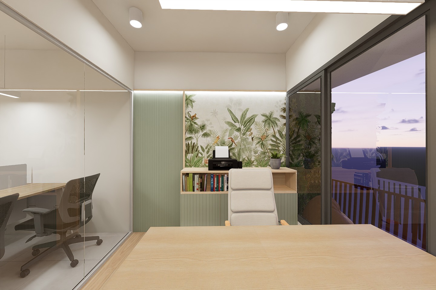 OFFICE 641 Sq.FT Commercial Office for Rent in Gota Ahmedabad - Media 6