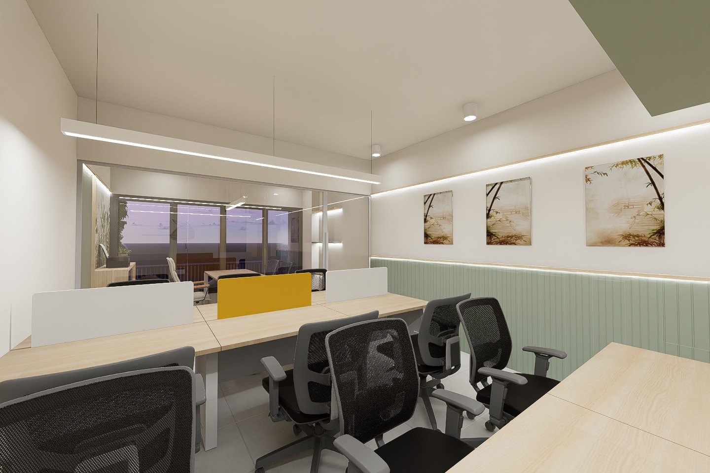 OFFICE 641 Sq.FT Commercial Office for Rent in Gota Ahmedabad
