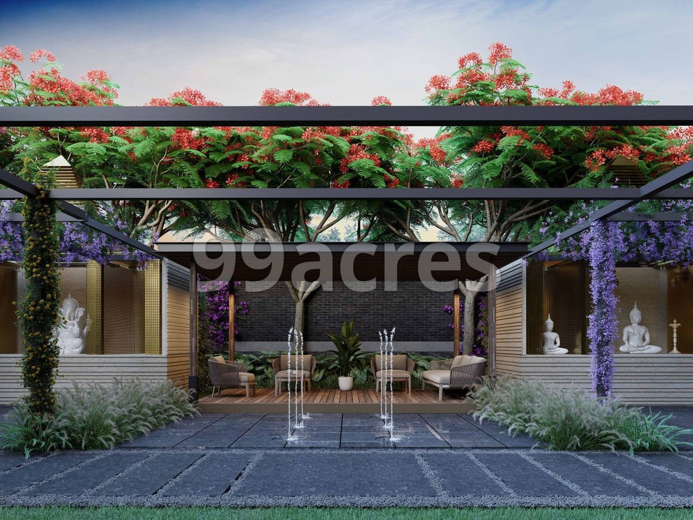 4 BHK 4300 Sq.FT Residential Flat for Rent in Thaltej Ahmedabad - Media 3