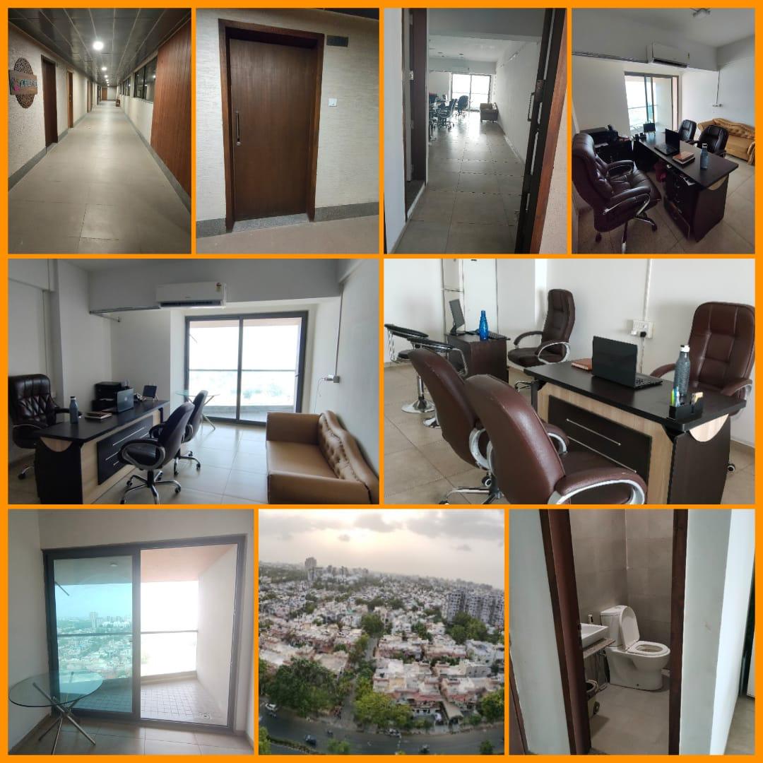 OFFICE 795 Sq.FT Commercial Office for Rent in Thaltej Ahmedabad - Media 9