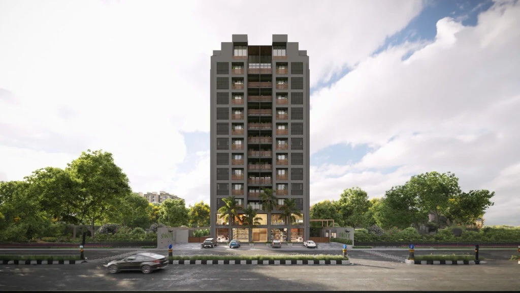 3 BHK 1630 Sq.FT Residential Flat for Sell in Shilaj Ahmedabad