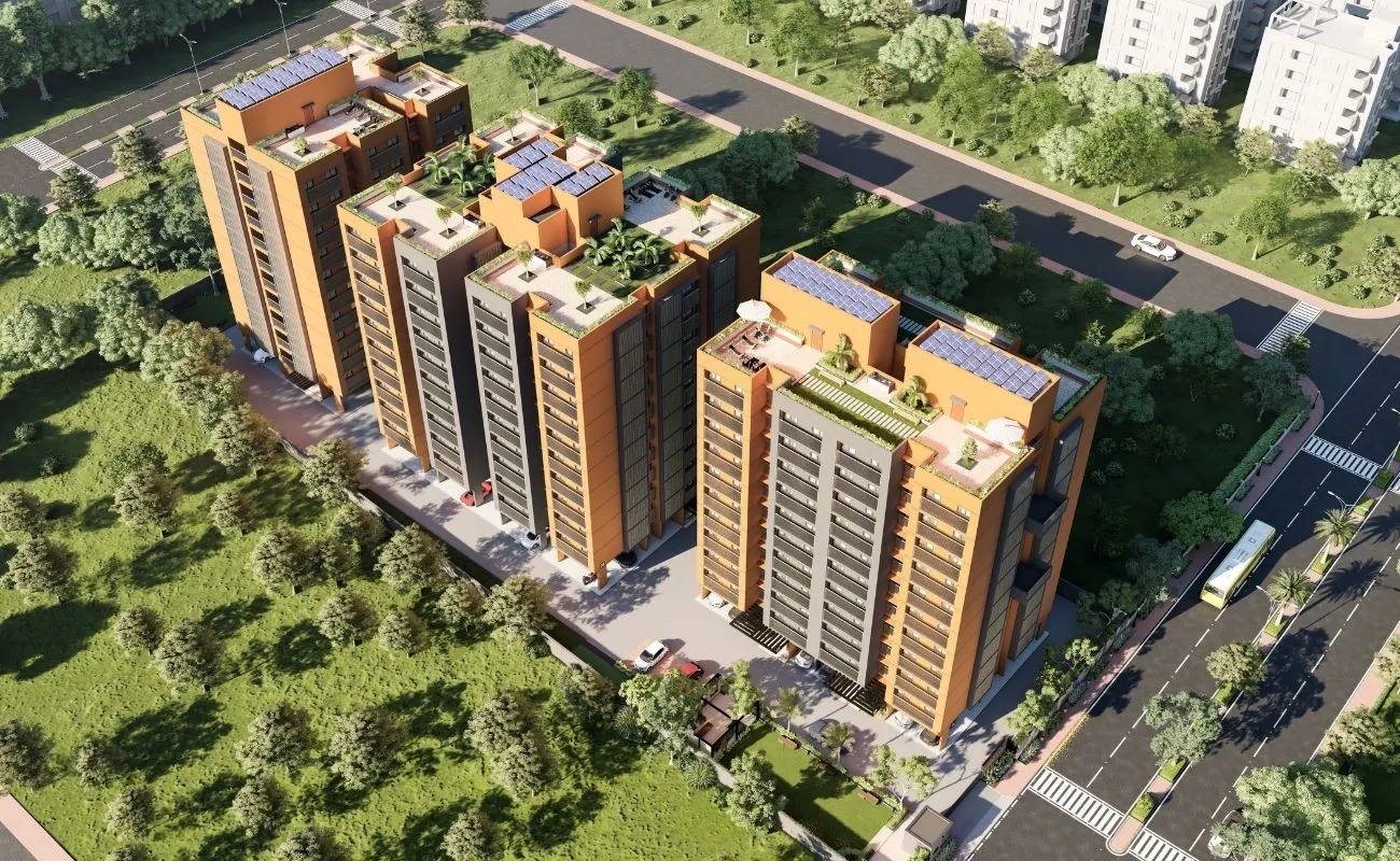 2 BHK 1107 Sq.FT Residential Flat for Sell in Ghatlodiya Ahmedabad - Media 3