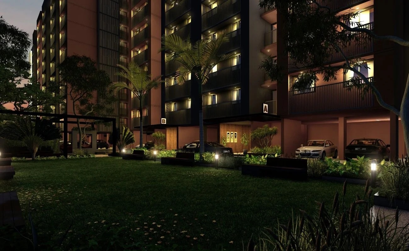 2 BHK 1107 Sq.FT Residential Flat for Sell in Ghatlodiya Ahmedabad - Media 2