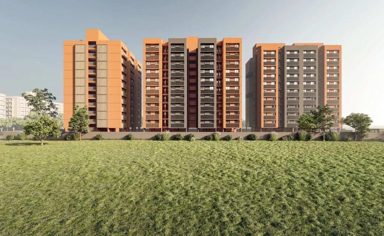 2 BHK 1107 Sq.FT Residential Flat for Sell in Ghatlodiya Ahmedabad