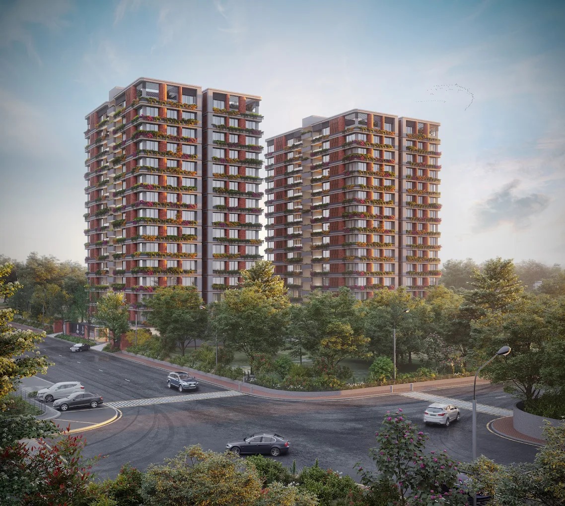 4 BHK 3340 Sq.FT Residential Flat for Sell in Ambli Ahmedabad - Media 2