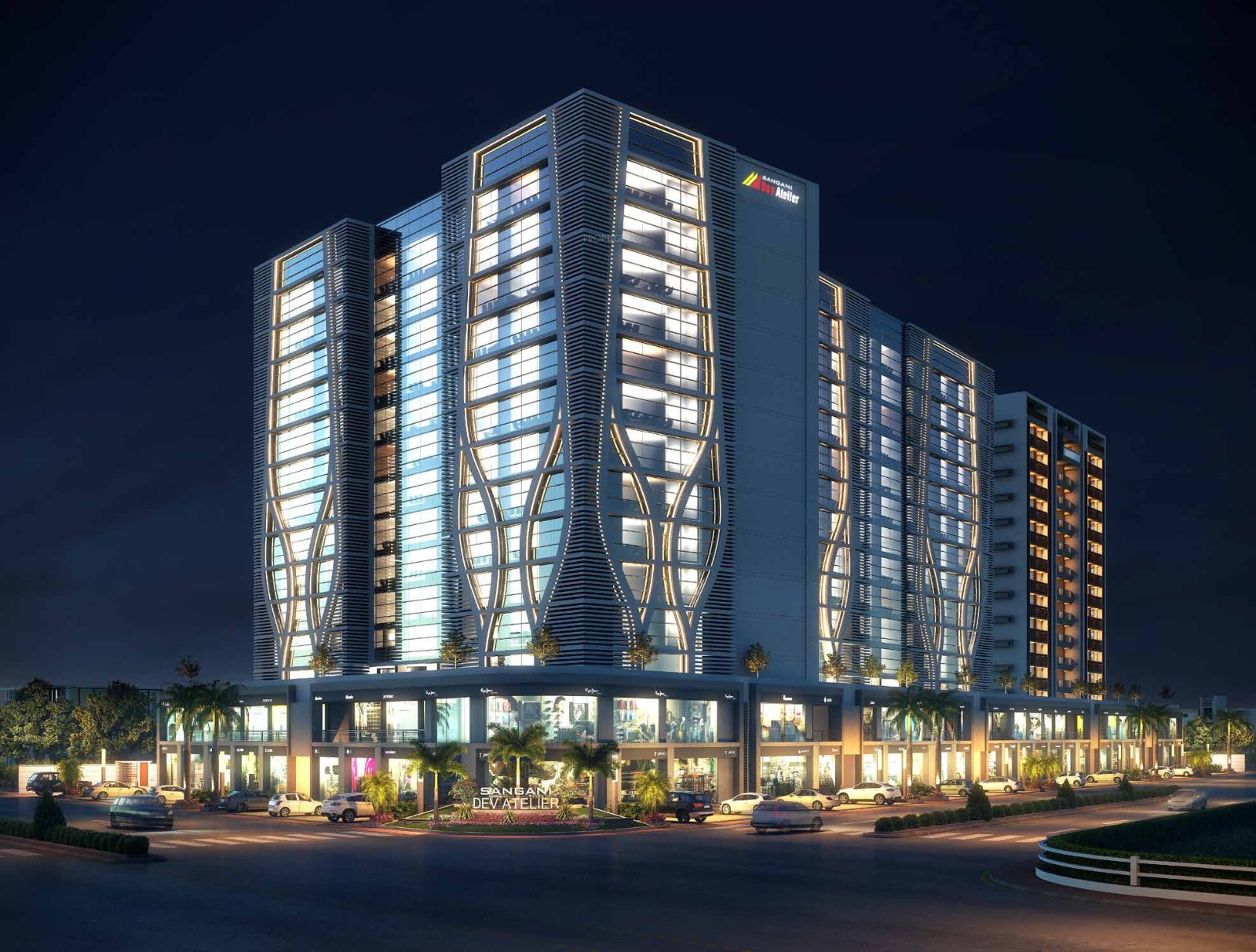OFFICE 2111 Sq.FT Commercial Pre-leased for Sell in Prahladnagar Ahmedabad